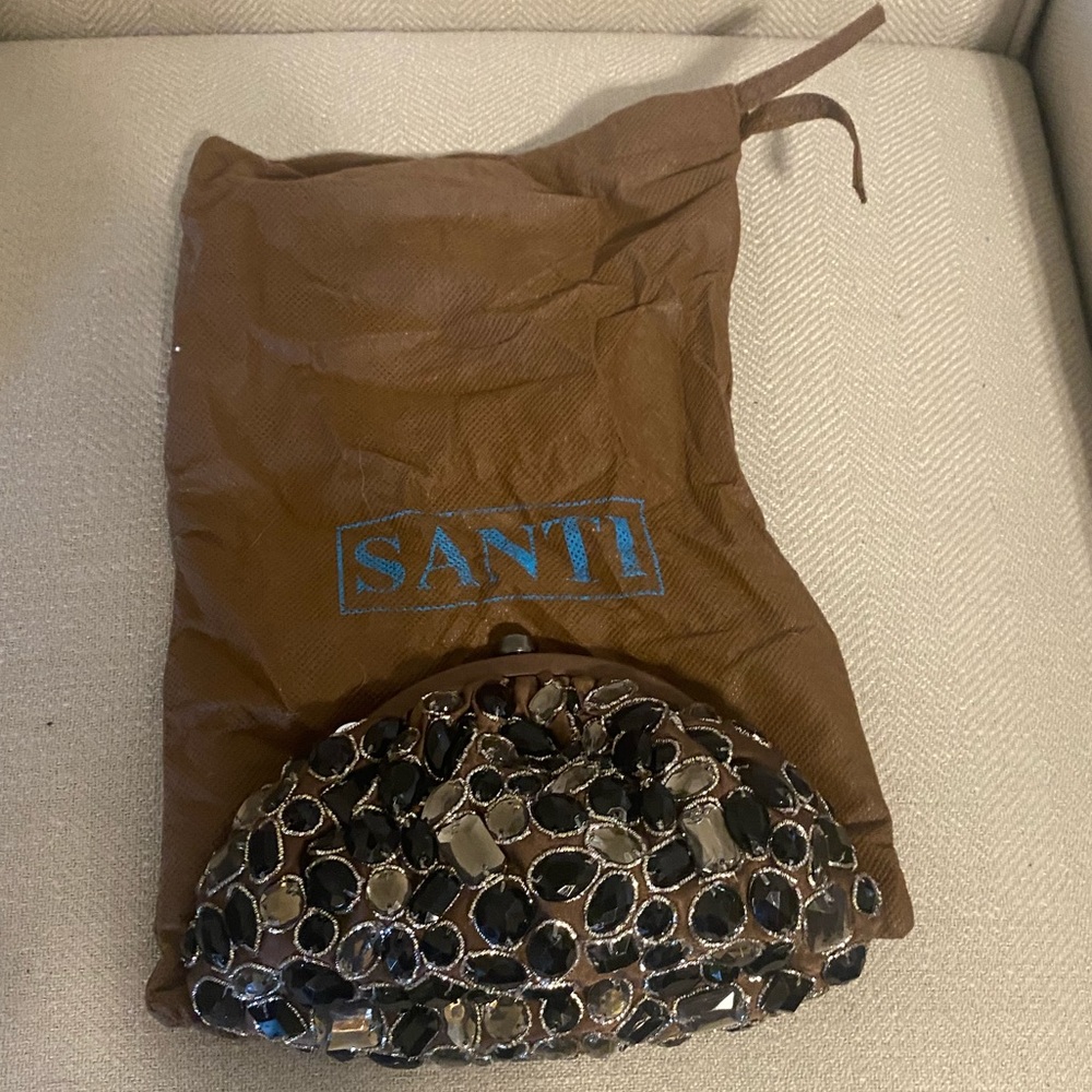 NWOT Santi Gem Clutch